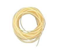 Corde élastique de 2,2 à 2,5 mm, 1000 g, en Caoutchouc Solide Noir et Rouge, for Attacher(2.5mm Nature 1000g)