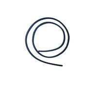 Corde élastique de pêche Cordon élastique de 1 m Long et 5 mm diamètre, Corde pêche en Caoutchouc Solide, pièce(Black)