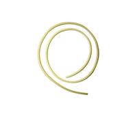 Corde élastique de pêche Cordon élastique de 1 m Long et 5 mm diamètre, Corde pêche en Caoutchouc Solide, pièce(Yellow)
