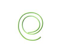 Corde élastique de pêche Cordon élastique de 1 m Long et 5 mm diamètre, Corde pêche en Caoutchouc Solide, pièce(Green)