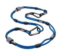 Corde élastique marine polyvalente de 1,5 m, corde d'amarrage extensible avec crochets intégrés pour sports nautiques, camping, équipement de camping-car et laisse pour chien (bleu)