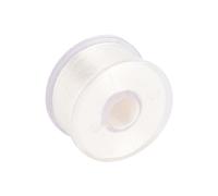 Corde élastique pour Bracelets 0,3, Bracelets à Cordes Extensibles 0,3 Mm, élastique Transparent 0,3 Mm, Perles de Corde de 0,3 Mm (Blanc)