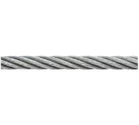 Corde en acier galvanisé dörner + helmer 190055 (Ø x L) 5 mm x 150 m gris