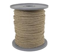 Corde en chanvre - Diamètre 3 mm - Bobine de 100 m - 100 % chanvre naturel