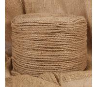 vidaXL Corde de jute – Ficelle d'emballage 4 mm 100 m
