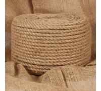 vidaXL Fil en jute 10 pcs 2 Noir Jute 100% Tossa