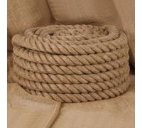 Corde en Jute Jute 100% Tossa naturelle jardin intérieure polyvalente vidaXL vid
