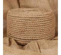 Corde en Jute Jute 100% Tossa naturelle jardin intérieure polyvalente vidaXL vid