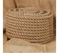 vidaXL Corde Jute 100% 20 mm 50 m Écologique et durable Marron G