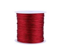 Corde en Nylon 0.8 mm 100 m pour Fabrication Bijoux DIY, Perles, macramé, Bracelets, Colliers, Travail du Cuir, Suitable for Tous créateurs Artisans