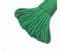 Corde en nylon pour parachute, Dia.4mm 7 noyaux de support paracorde for survie Parachute cordon lanière Camping escalade corde randonnée à linge(Grass Green,20 meters)