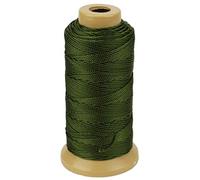 Corde en Nylon Torsadée Corde de Ficelle pour Marquer des Projets de Bricolage de Jardinage Crafting Maçonnerie (1.5mm-328 Feet, Armée Verte)