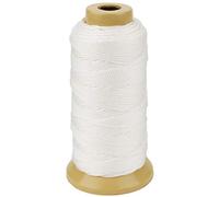 Corde en Nylon Torsadée Corde de Ficelle pour Marquer des Projets de Bricolage de Jardinage Crafting Maçonnerie (1.5mm-328 Feet, Blanc)