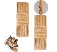 Corde en sisal Naturel pour Chat 6mm 66Ft Corde de Chanvre de Remplacement pour Arbre à Chat pour réparer la récupération ou Le grattoir de Bricolage Corde de Chanvre Tour d'arbre à Chat