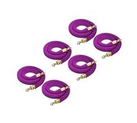 Corde en velours de 1,5 m avec Snap k Party Red Carpet Queue Line VIP pour les événements et élégant (taille : 1 m, couleur : 1)