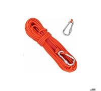 Corde escalade polypropylène 20 m - Résistante à la moisissure et à la corrosion - Pour alpinisme et sauvetage - Diamètre 8 mm