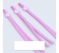 Corde Extensible à Coudre, Corde élastique, Boucle élastique Réglable, Corde, Corde Extensible, pour Accessoire De Bouche De DIY, Violet, 50pcs