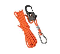 Corde Extérieure - Cordes Réfléchissantes en Nylon,Cordes De Vent pour Tente avec Tendeurs en Aluminium | pour Canopy Abri Randonnée Escalade Kayak Bâche Lumière De Croissance Auvent Jardin