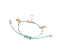 Corde fabriquée à la main avec motif de vagues marines avec perles d'étoile de mer et nœud réglable pour les amateurs de mode, フリーサイズ