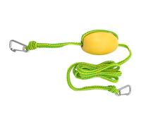 Corde Flottante avec Flotteur de bouée, Corde d'ancrage à la Piscine Lourde de 12 Pieds avec Crochet en Acier Inoxydable, Ancre Bateau à Haute visibilité pour Plage, lac ou Eau Sable
