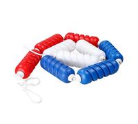 Corde flottante de séparation de piscine de 25 m - Ligne de voie de sécurité anti-vagues en nylon durable parfaite pour le marquage de voie de piscine - 1 m à 25 m de longueur réglable