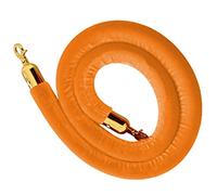 Corde industrielle de barrières de file d'attente de poteau de VIP, corde de contrôle des foules d'hôtels de restaurants, for les grandes ouvertures de salles de cinéma/(Orange,Length 1.2M/4Ft/47In)