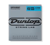 Corde Jim Dunlop DBSBS45125 Md-5 / St Bass en acier inoxydable super brillant