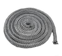 Corde Joint Réfractaire Poêle à pour bois pour fibre de Verre 600°C Étanchéité pour porte Four pour cheminée Remplacement Scellant Haute Température Gris(18mm*2.5m)