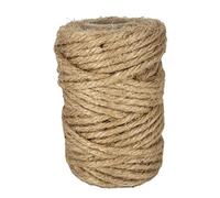 Corde Jute. Ficel Jute. 100% Naturel. Fabriqué en Espagne. 4MM * 25M. Un Rouleau.