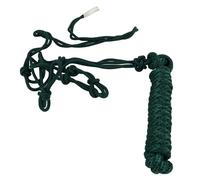 Corde Licou pour entraînement de Chevaux, Tissage Durable en Polyester, Multi-nœuds, Portable en Toute sécurité pour la Conduite Quotidienne et Une Utilisation Stable (Verte)