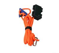 Corde lumineuse LED de 300 cm avec 8 modes, parfaite pour le camping, la randonnée et la sécurité en plein air (300 cm de couleur orange)
