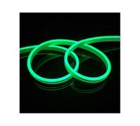 Corde lumineuse néon LED étanche de 6mm, bande de Silicone Flexible basse tension 12V, 2M(Green)