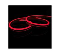 Corde lumineuse néon LED étanche de 6mm, bande de Silicone Flexible basse tension 12V, 2M(Red)