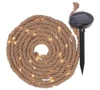 Corde lumineuse solaire 60 LED - 2 m [Lunartec]
