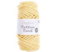 Corde Macramé - Creative Cotton Cord Rico Design - 5 mm - 130 g Jaune G