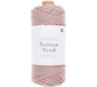 Corde Macramé - Creative Cotton Cord Skinny Rico Design - 3 mm - 55 m 4 Violet G