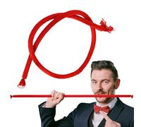 Corde magique, illusion d'optique Gimmick outil pour les tours, tours de magie créatifs, corde amusante, facile à faire des spectacles de magie, accessoire magique pour scène de comédie
