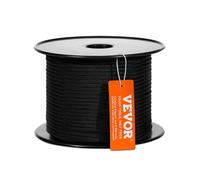 Corde Nylon Tressé Pour Randonnée Camping Sauvetage Noir 32 brins 3,20kN 7620cm