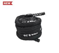 Corde Ondulatoire Compétition Fit & Rack 15m Noir