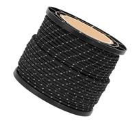 Corde paracorde réfléchissante, corde utilitaire de 50 m, corde d'engrenage multifonction de 4 mm, corde de fixation durable pour camping, hamac, corde à linge, randonnée, pêche, utilisation en plein
