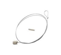 Walther Design Corde photo MD150S en métal Argent 1,5 m