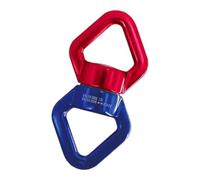 Corde pivotante 30 KN à 360 degrés pour escalade - Connecteur scellé - Pour escalade, hamac, balançoire, corde rotative