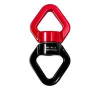 Corde pivotante 30 KN à 360 degrés pour escalade - Connecteur scellé - Pour escalade, hamac, balançoire, corde rotative