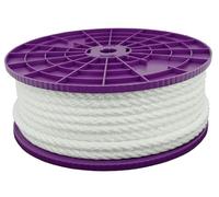 Corde polypropylène - Blanc - Diamètre 6 mm x 165 m - Bobine