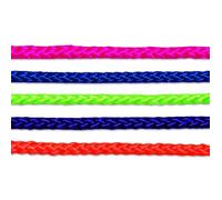Corde polypropylène et polyester tressée - Ø 4 mm x 20 m - Coloris aléatoires