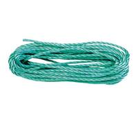 Corde polypropylène torsadée - D8 mm - L : 25 m - vert