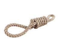 Corde pour chien à tirer avec 2 boucles Duvoplus Flossy Marron 40 cm / 230 g
