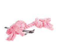 Corde pour chien avec 2 noeuds Ebi Do You Even Floss Dawg Rose 30x7x5 cm