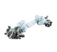 Corde pour chien avec 2 nœuds Duvoplus Flossy Bleu L / 40 cm / 450 g