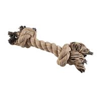 Corde pour chien avec 2 nœuds Duvoplus Flossy Marron L / 40 cm / 450 g
